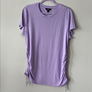 Simply Vera Vera Wang Lilac Short Sleeve Top